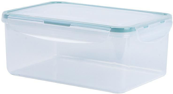 Encontraproduto.com.br - Pote Plástico Hermético Oikos Incolor Retangular Cliq 2,3L