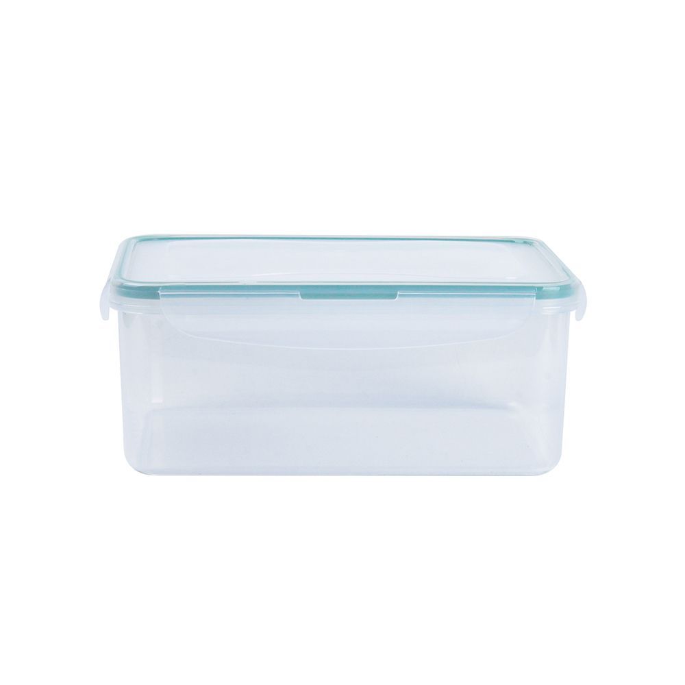 Encontraproduto.com.br - Pote Plástico Hermético Oikos Incolor Retangular Cliq 2,3L