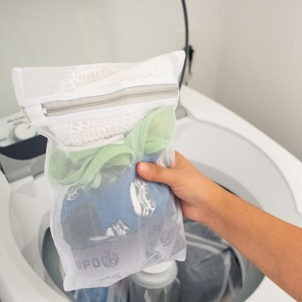 Encontraproduto.com.br - Saco Para Máquina de Lavar Roupas Oikos Tamanhos P M G Kit com 3 Peças