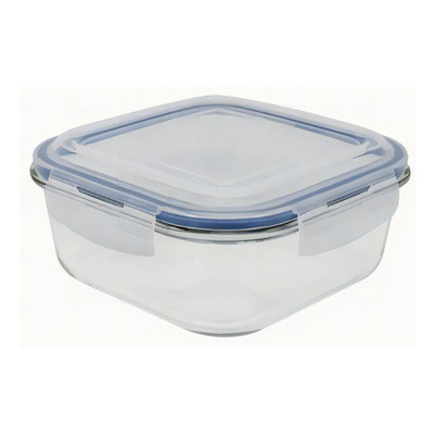 Pote de Vidro Retangular 1040mL Oikos