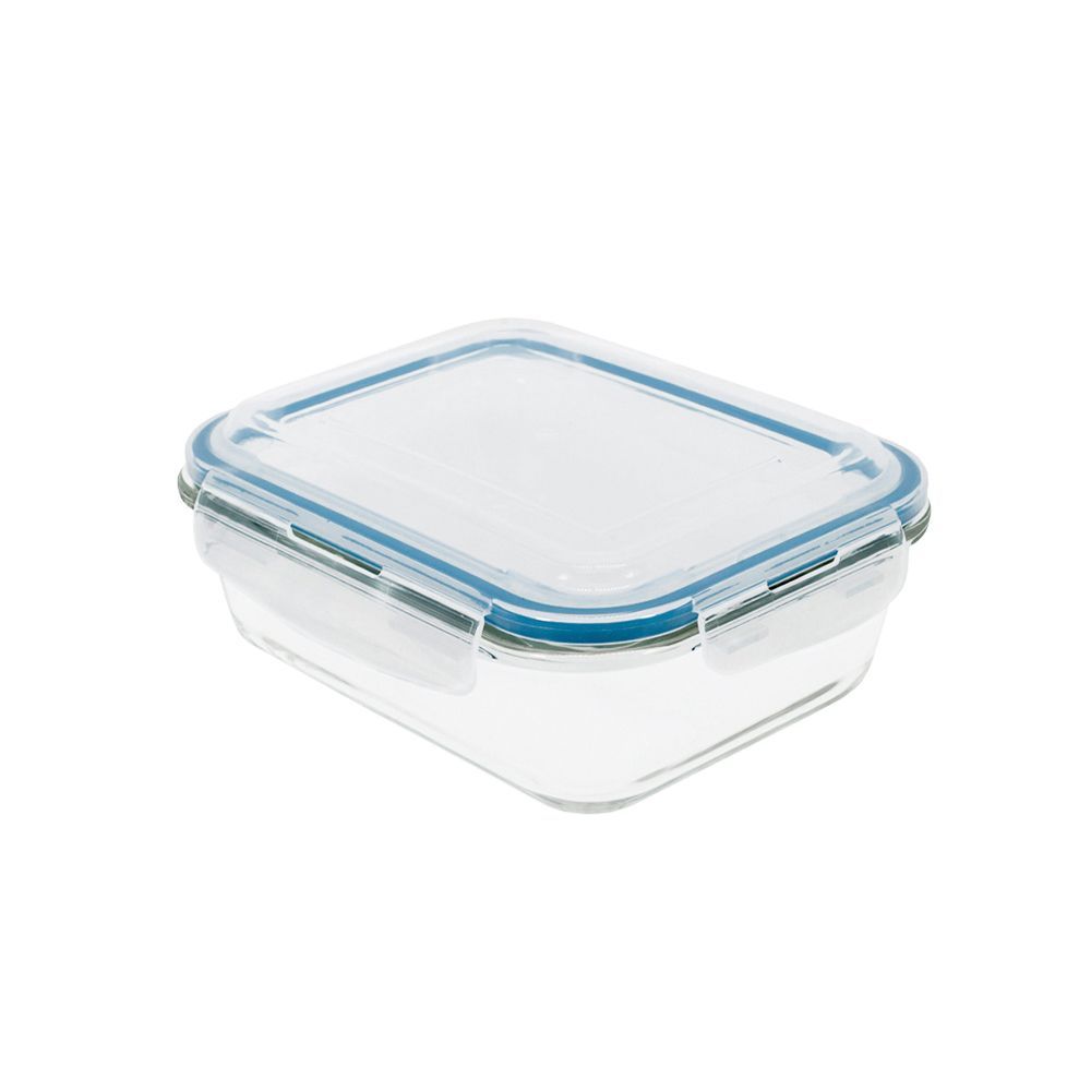 Encontraproduto.com.br - Pote de Vidro Retangular 1040mL Oikos