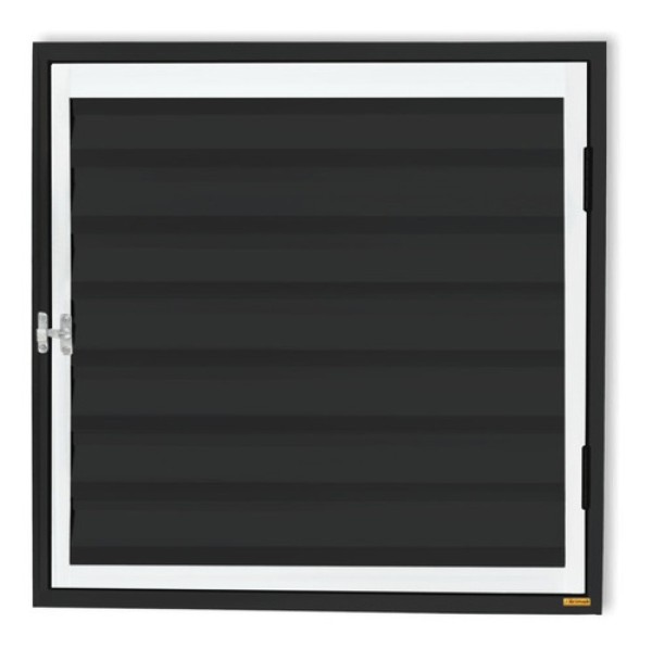 Encontraproduto.com.br - Abrigo Dágua/gásplus 1 Folha Sem Ventilação 60x80cm Brimak Mix Preto
