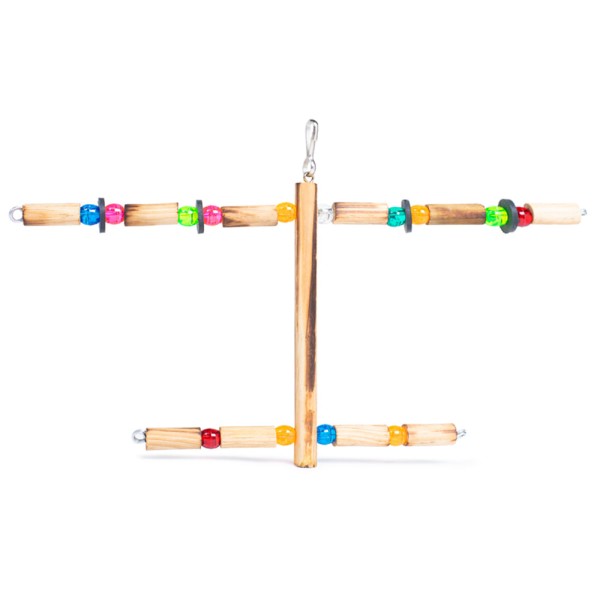 Encontraproduto.com.br - Brinquedo Trapezio Simples Para Calopsita 3