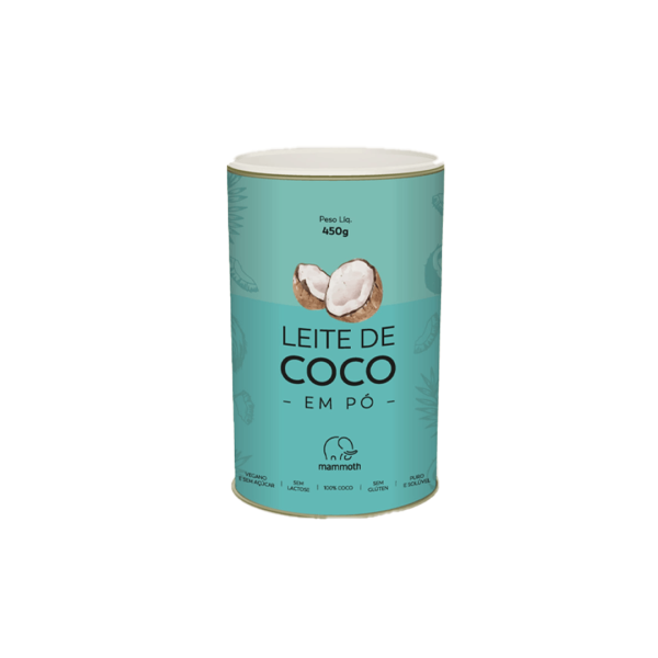 Encontraproduto.com.br - Leite de Coco MAMMOTH em Pó Pote 450g