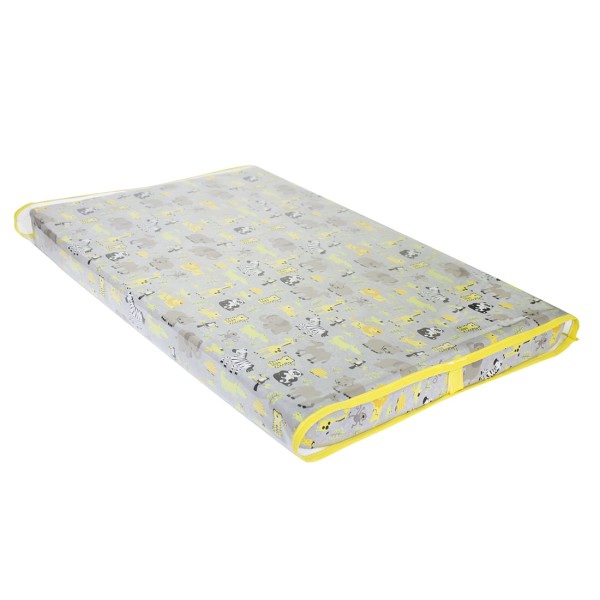 Encontraproduto.com.br - Trocador De Bebê Safári Com Viés Amarelo