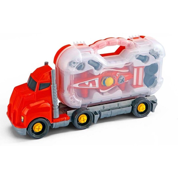 Encontraproduto.com.br - Conjunto - Racing Team - Senninha - Com Carrinho - Pakitoys