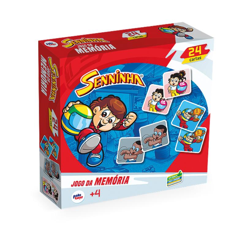 Encontraproduto.com.br - Jogo Da Memória - Ayrton Senna - Senninha - 24 Peças - Pakitoys