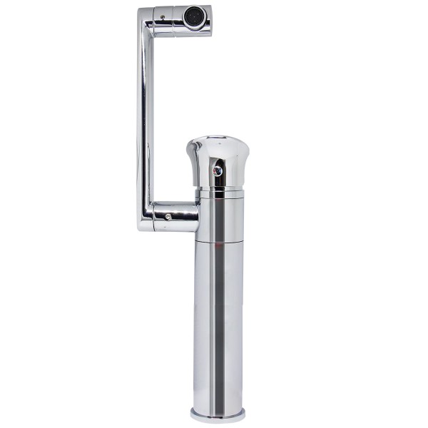 Encontraproduto.com.br - Torneira Cuba Banheiro Monocomando Dobrável Cromado 30cm