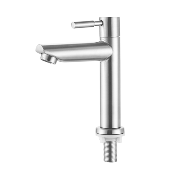 Torneira Lavatório Banheiro Mesa Aço Inox  304 Escovado 1/4