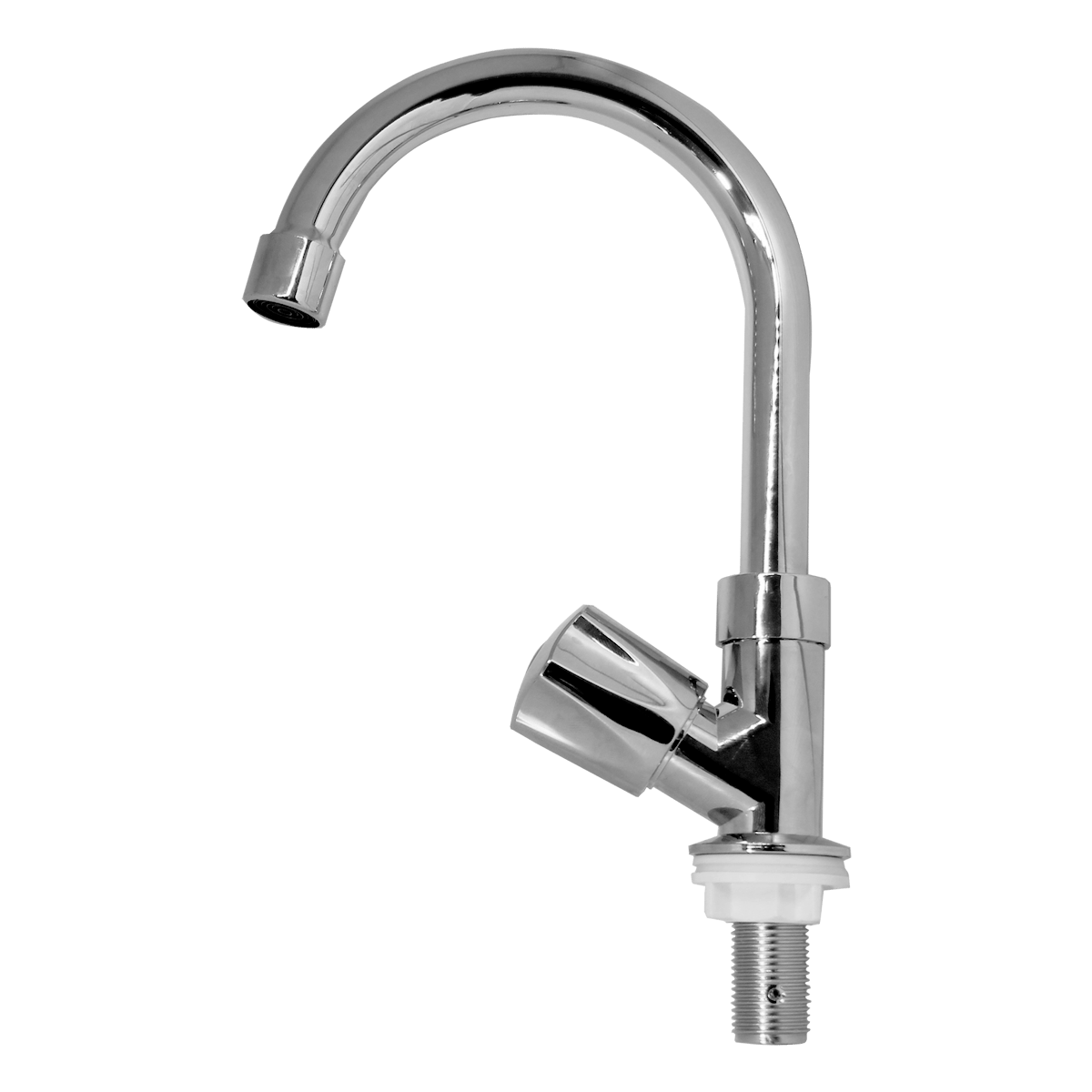 Encontraproduto.com.br - Torneira Pia Cozinha Lavabo Prata Plástico ABS 1/4 Gold Sand