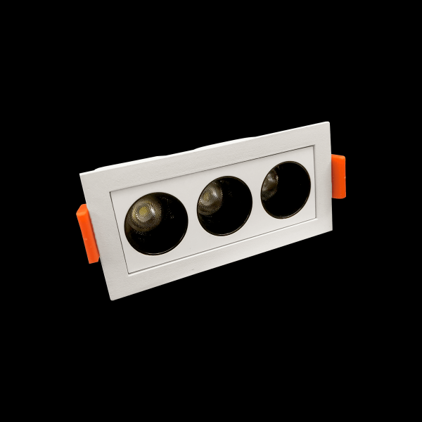 Encontraproduto.com.br - Spot Embutir Retangular Focco 9,5cm 6W 4000K