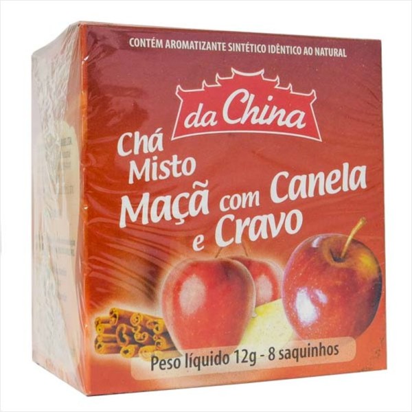 Encontraproduto.com.br - Chá de Maça com Canela Da China 12g