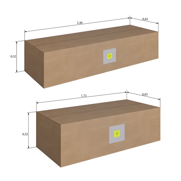 Encontraproduto.com.br - Conjunto Bienna 2 Sofás de 2 Assentos Sofá Go