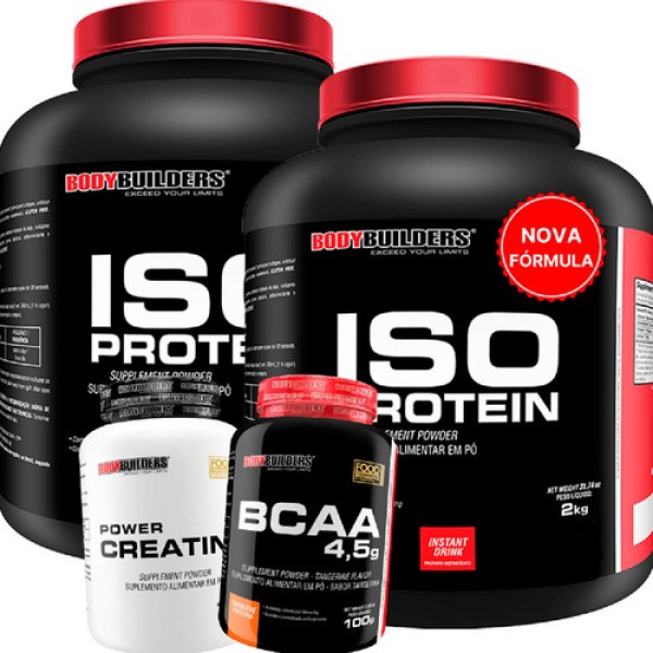 Whey Protein - Iso Protein 2Kg - Bodybuilders Sabor:Chocolate
