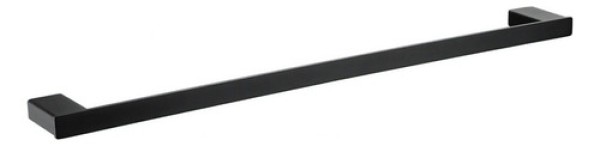 Porta Toalha Lexxa Black Matte 60cm Lx7124b