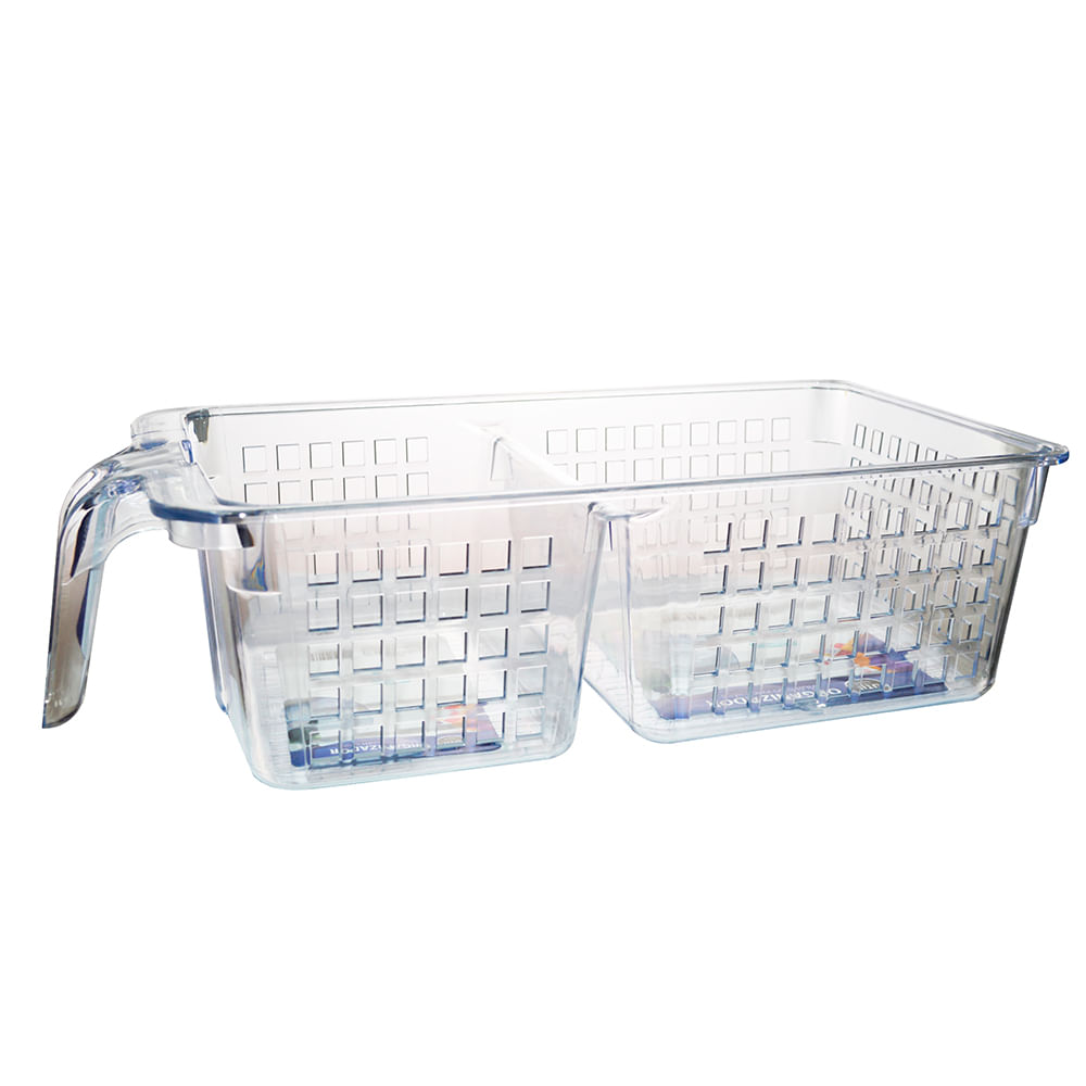 Organizador Acrílico com Alça Útil Bazar HD52125