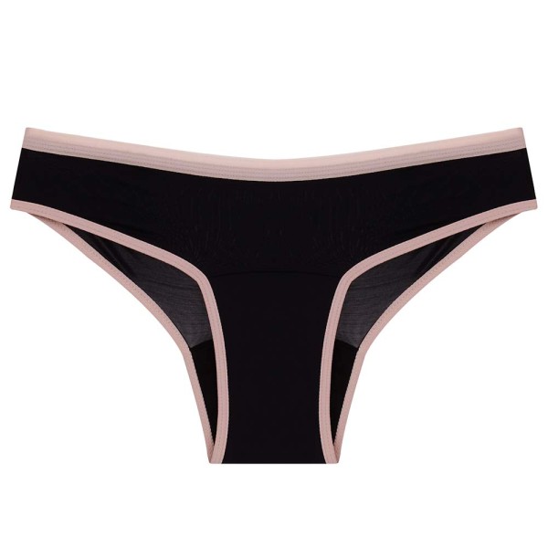 Encontraproduto.com.br - Calcinha Absorvente Pantys Comfy – Preto e Rosa