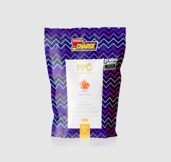 Encontraproduto.com.br - Pipoca Gourmet Pipó Sabor Charge 100gr - Kit Com 2