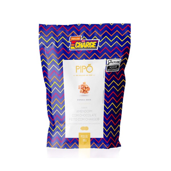 Encontraproduto.com.br - Pipoca Gourmet Pipó Sabor Charge 100gr - Kit Com 2
