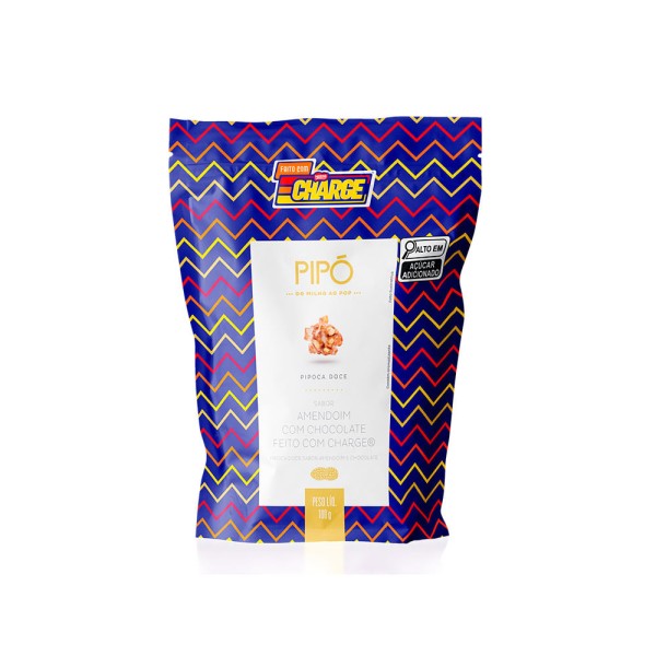 Encontraproduto.com.br - Pipoca Gourmet Pipó Sabor Charge 100gr - Kit Com 2