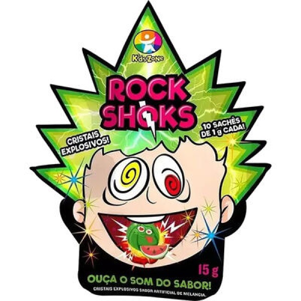 Encontraproduto.com.br - Cristal De Açúcar Explosivo - Rock Shoks - Kidszone