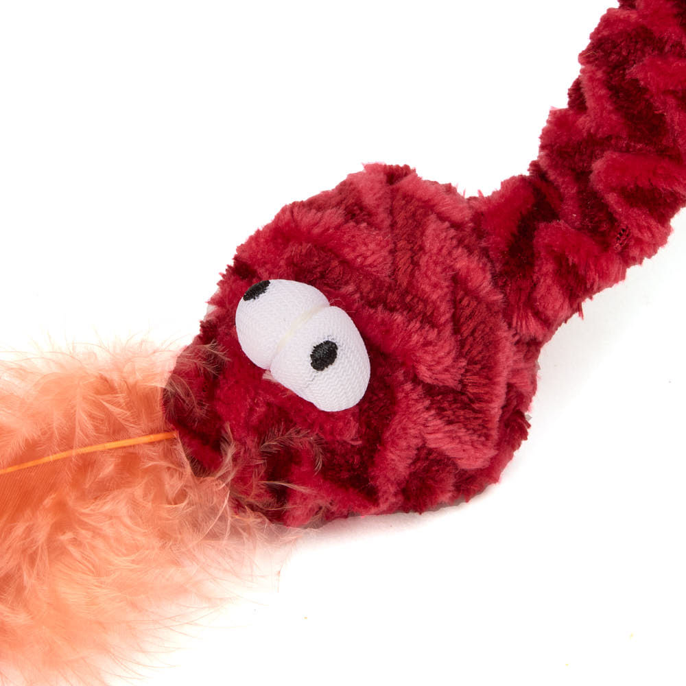 Encontraproduto.com.br - Brinquedo Pelúcia Cobra com Catnip Flicks