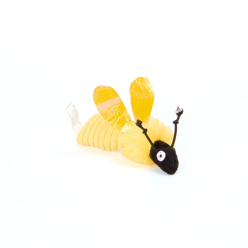 Encontraproduto.com.br - Brinquedo Pelúcia Abelha com Catnip Flicks