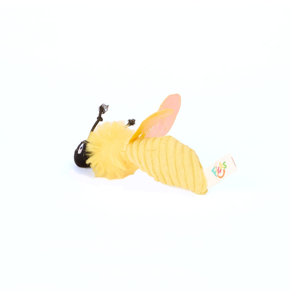 Encontraproduto.com.br - Brinquedo Pelúcia Abelha com Catnip Flicks