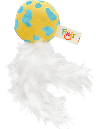 Brinquedo Pelúcia Abelha com Catnip Flicks