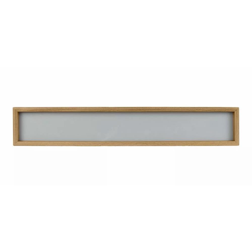 Encontraproduto.com.br - Plafon Adrilustres Wood Retangular T8 64cm 2xG13