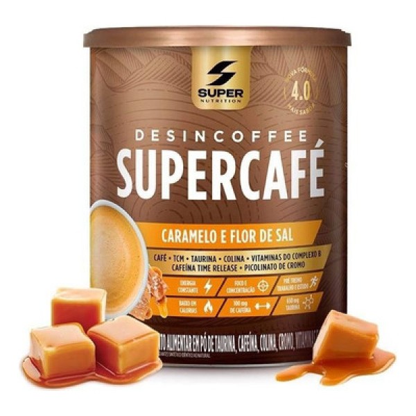 Supercafé Caramelo Flor de Sal Super Nutrition 220g