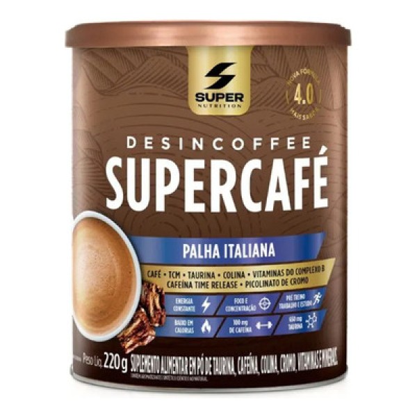 Supercafé Palha Italiana Super Nutrition 220g
