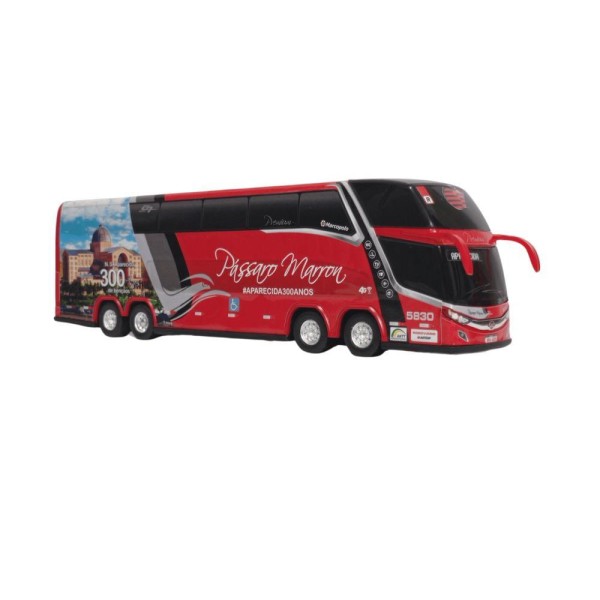 Encontraproduto.com.br - Carrinho ônibus Pássaro Marrom Ap.2 Andares