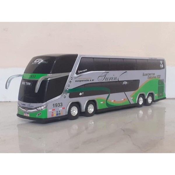 Encontraproduto.com.br - Carrinho Ônibus Turin Exec.2 Andares 30cm