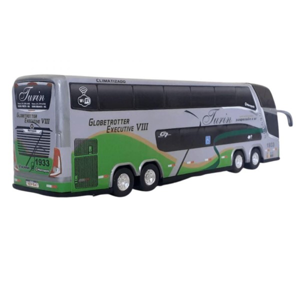 Encontraproduto.com.br - Carrinho Ônibus Turin Exec.2 Andares 30cm