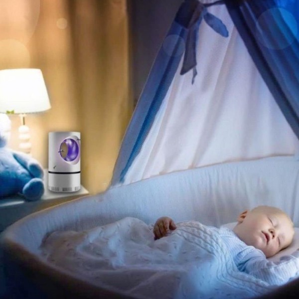 Encontraproduto.com.br - Luminária Mata Mosquito Led Armadilha Noturna Usb Bivolt