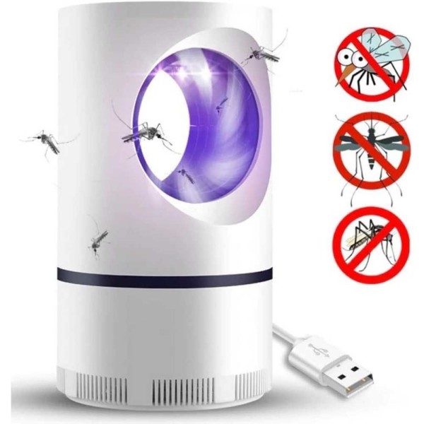 Encontraproduto.com.br - Luminária Mata Mosquito Led Armadilha Noturna Usb Bivolt
