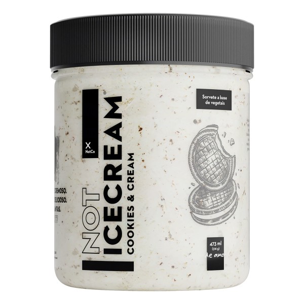 Encontraproduto.com.br - Sorvete NOT ICE CREAM Cookies e Creme 473ml