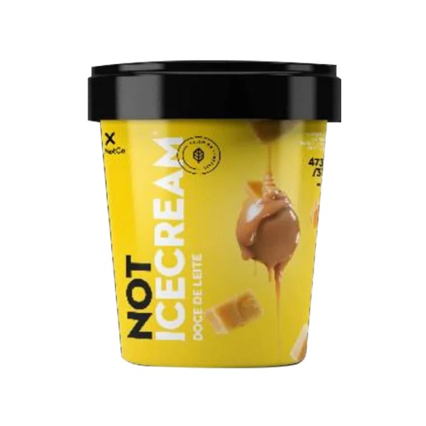 Encontraproduto.com.br - Sorvete NOT ICECREAM Sabor Baunilha Pote 473ml