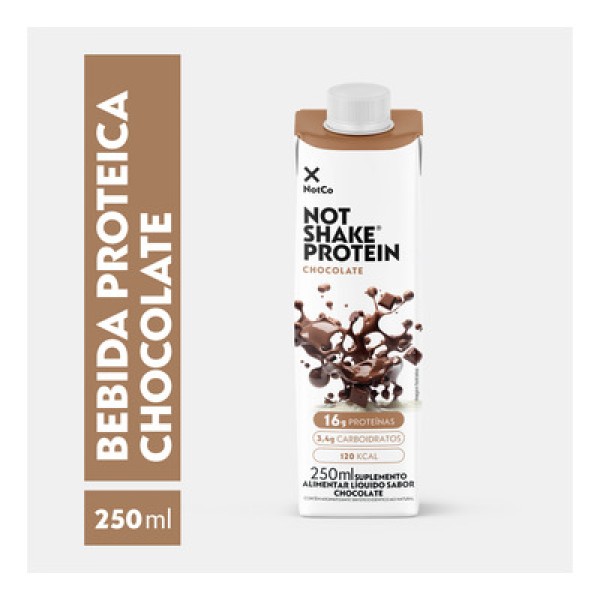 Not High Protein Chocolate Bebida à Base de Plantas 250ml
