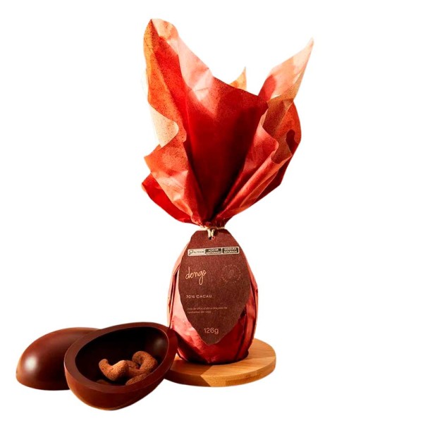 Ovo de Páscoa 70% Cacau Dengo 126g
