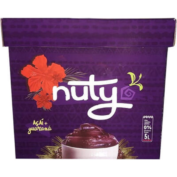 Encontraproduto.com.br - Açaí Nuty Tradicional Pote com 5L