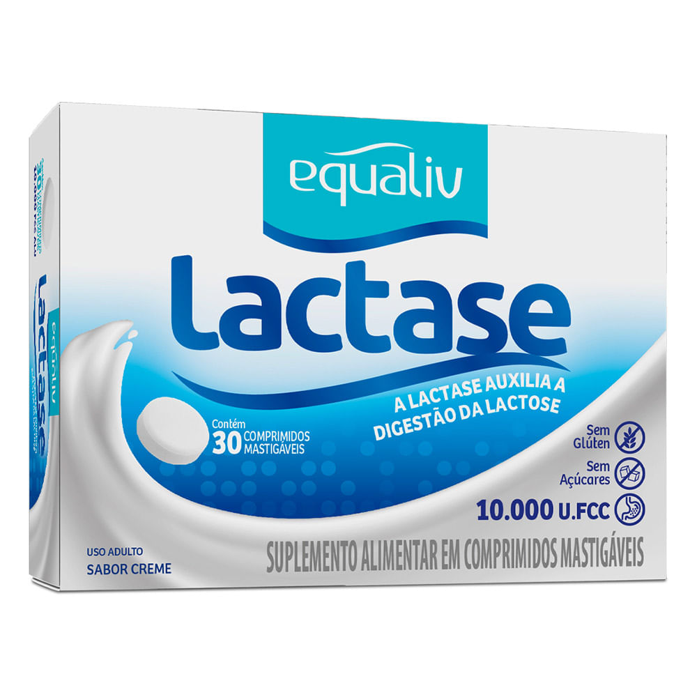 Lactase 10.000 FCC - 30 Comprimidos