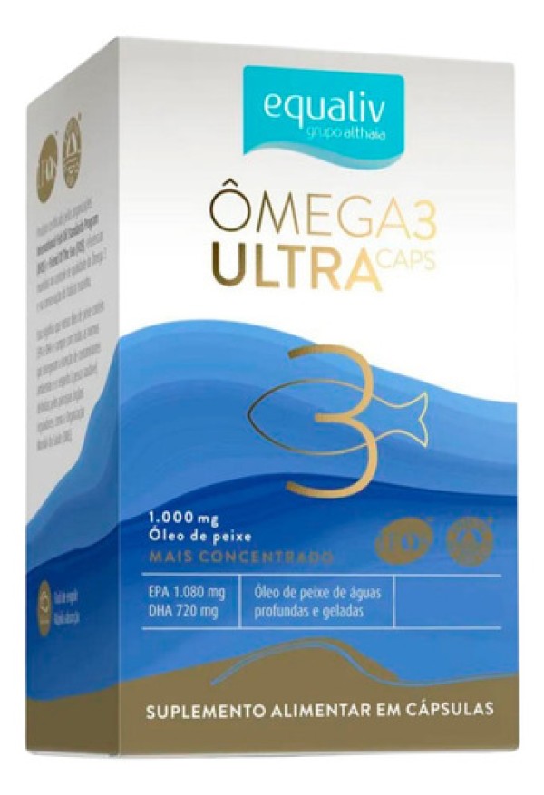 Ômega 3 Ultra Caps - 120 Cápsulas