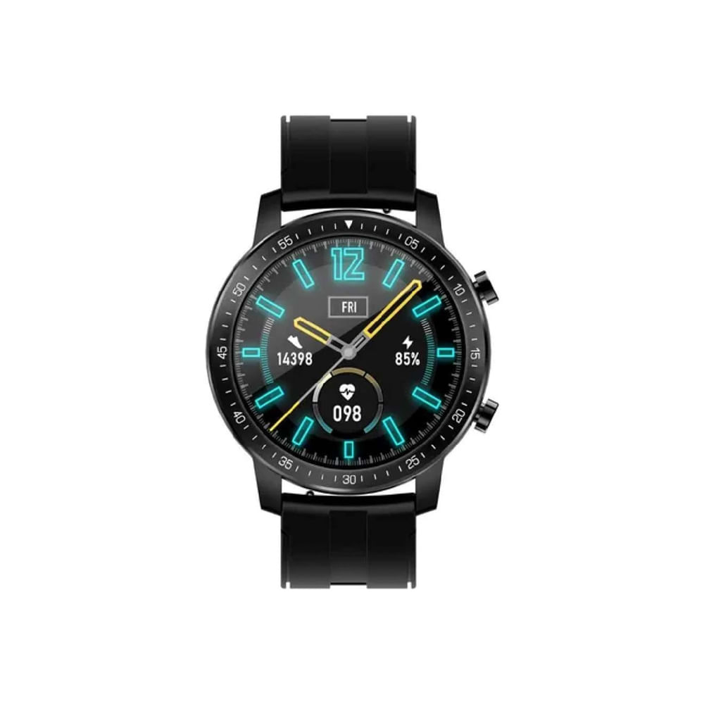 Relógio Smartwatch Digital SW-30 Inteligente Preto - Maketech