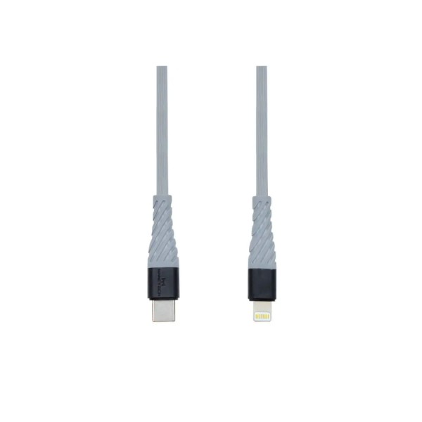 Encontraproduto.com.br - Cabo USB Tipo C para Iphone Maketech CA 112CI Preto 2,4A 1 Metro