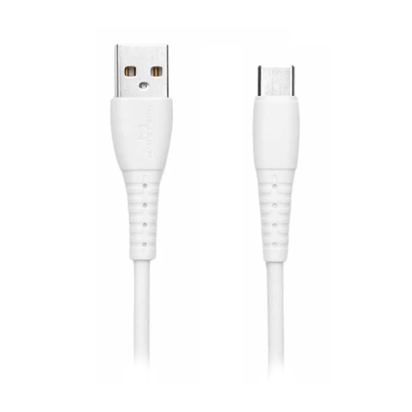 Encontraproduto.com.br - Cabo USB Tipo C Maketech CA 127C Branco 2,4A 1 Metro