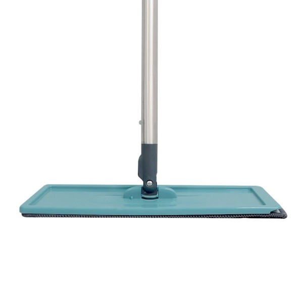 Encontraproduto.com.br - Rodo Flat Mop E Balde Lava E Seca Profissional Com 2 Refil