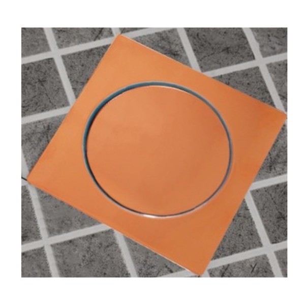 Encontraproduto.com.br - Ralo FLVX Click Rose 15X15cm Rcros-15