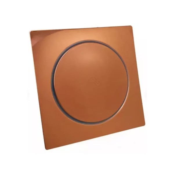 Encontraproduto.com.br - Ralo FLVX Click Rose 15X15cm Rcros-15